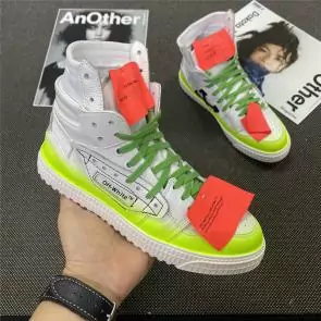 basket off white hi top collab chaussure owhwm785552